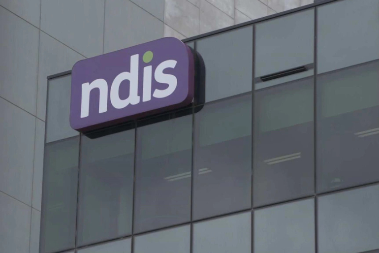 NDIS Logo on building
