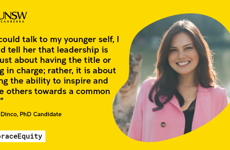 Profile image of Jean with quote: If I could talk to my younger self, I would tell her that leadership is not just about having the title or being in charge; rather, it is about having the ability to inspire and guide others towards a common goal. 